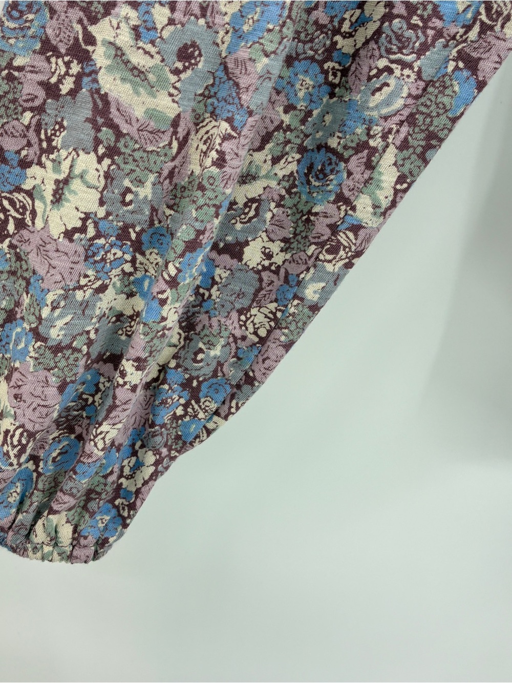 Lucky Brand Women’s Boho Floral Loose Fit Blouse Top Long Sleeve Medium NWT - Picture 4 of 7